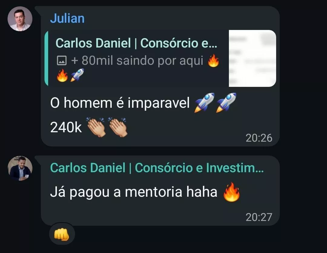 Carlos Daniel — 80 mil + 240 mil